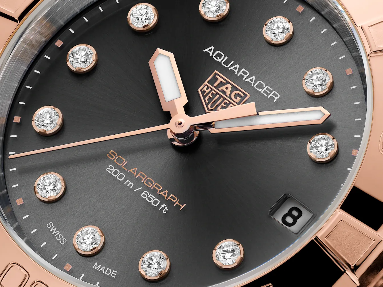 TAG Heuer Watch Aquaracer Professional Sologragh Watch sold by C.W. Sellors product image thumbnail 4