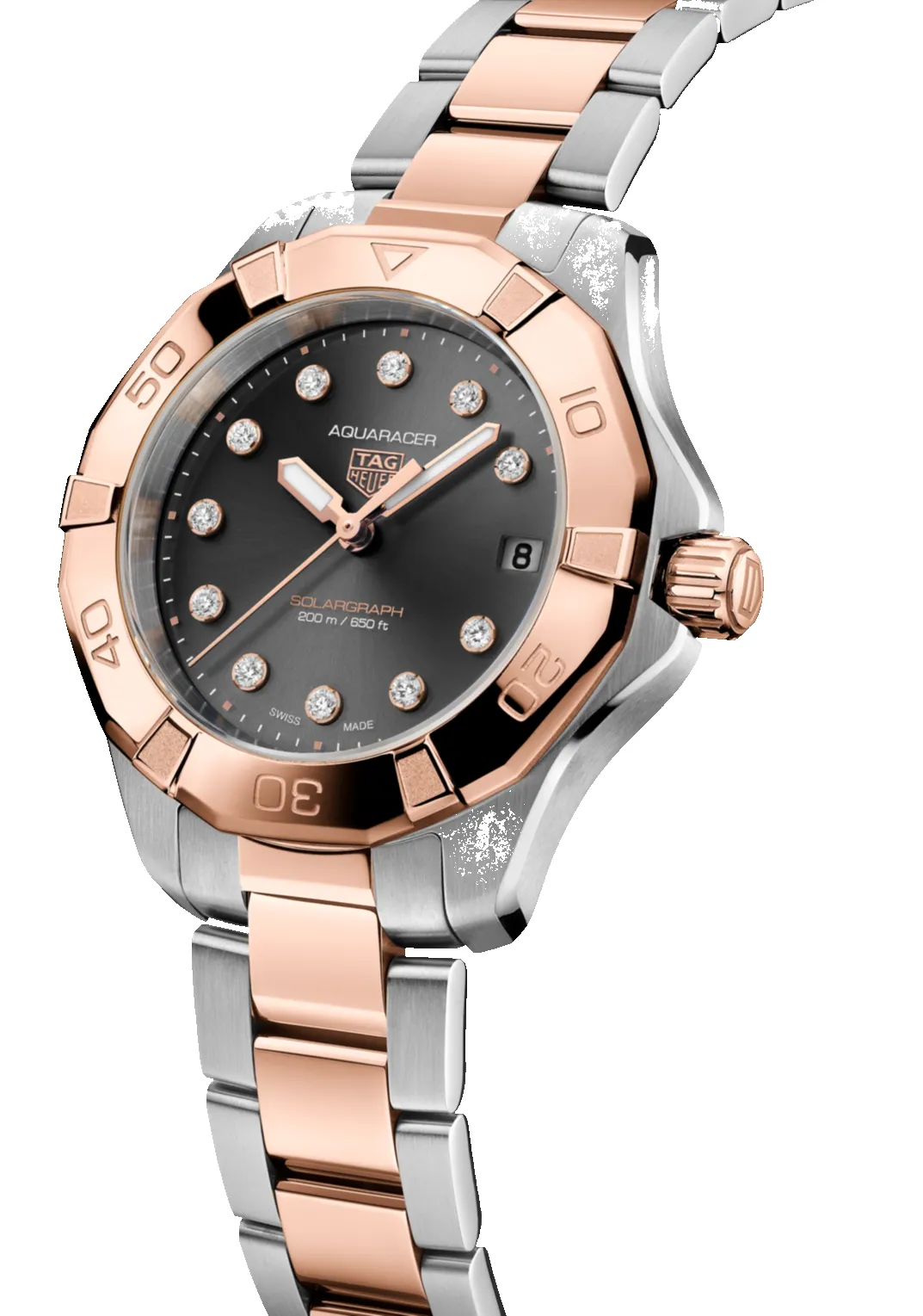 TAG Heuer Watch Aquaracer Professional Sologragh Watch sold by C.W. Sellors product image thumbnail 3