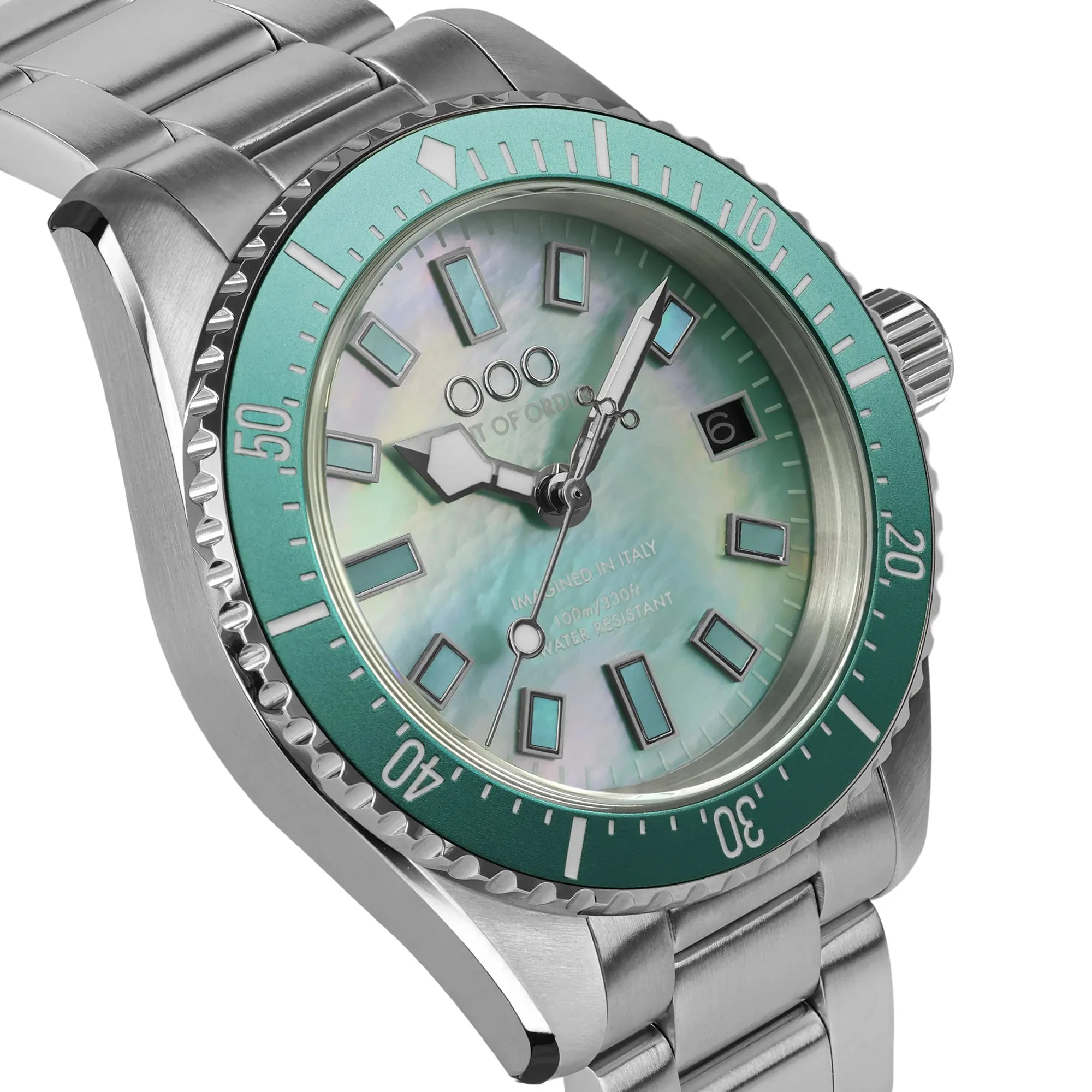 Out Of Order Cassanova MOP Turquoise Watch sold by C.W. Sellors product image thumbnail 3