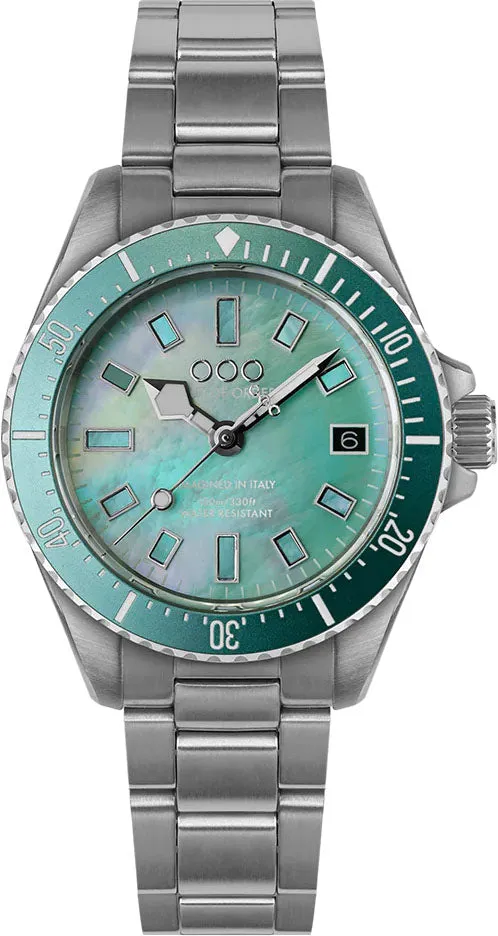 Out Of Order Cassanova MOP Turquoise Watch sold by C.W. Sellors
