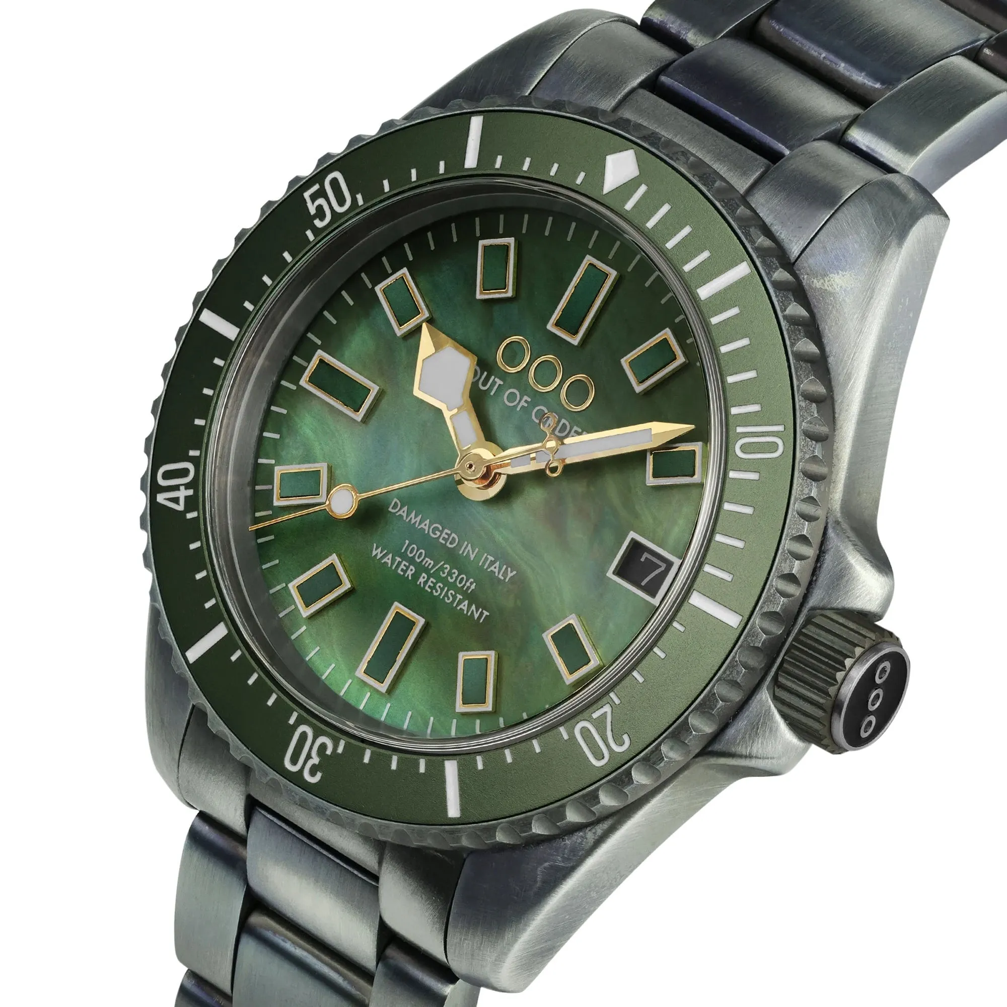 Out Of Order Cassanova MOP Green Watch sold by C.W. Sellors product image thumbnail 4