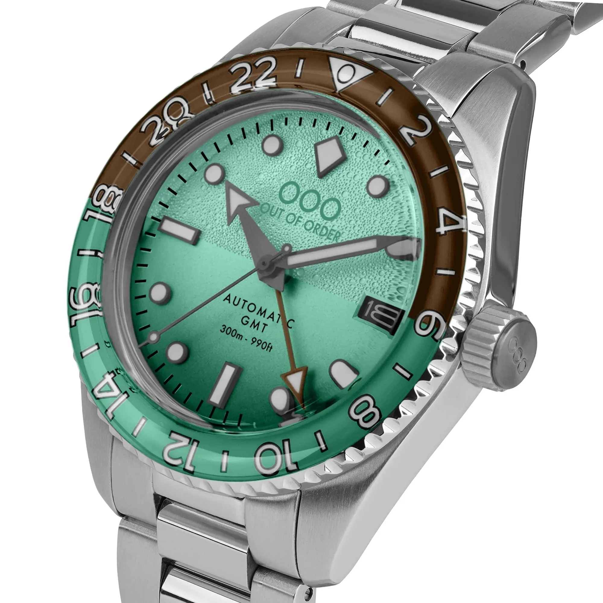 Out Of Order Shaker After 8 Automatic GMT Ultra Brushed Watch sold by C.W. Sellors product image thumbnail 4