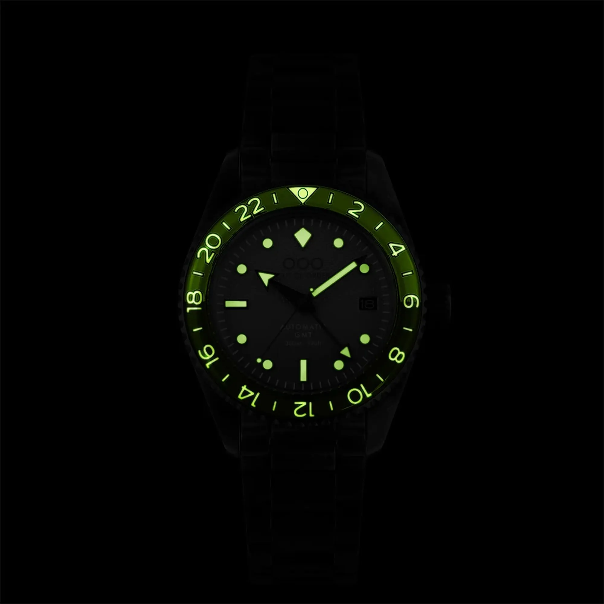 Out Of Order Shaker Bomba Blu Automatic GMT Ultra Brushed Watch sold by C.W. Sellors product image thumbnail 2