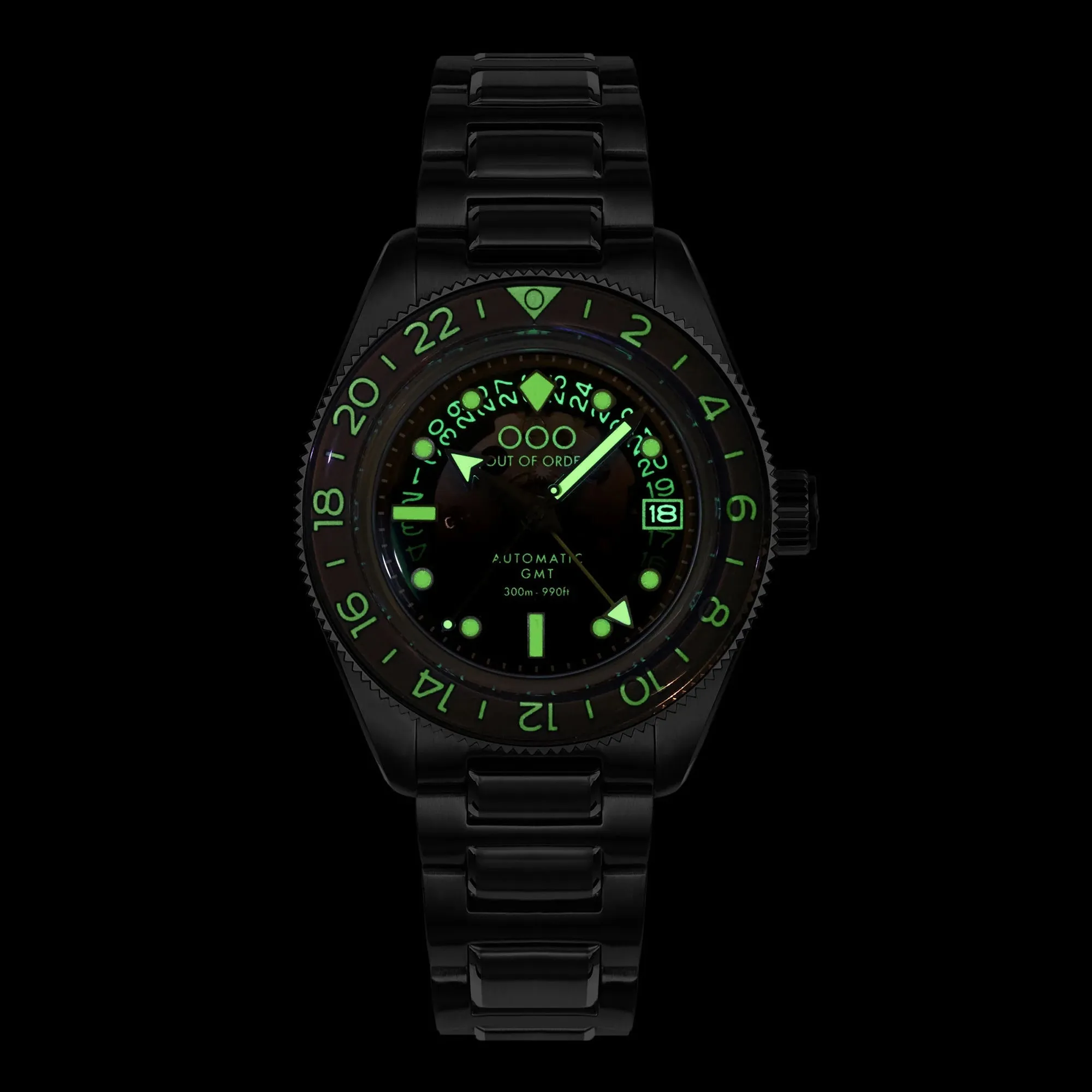 Out Of Order Shaker Cuba Libre Automatic GMT Limited Edition Watch sold by C.W. Sellors product image thumbnail 2