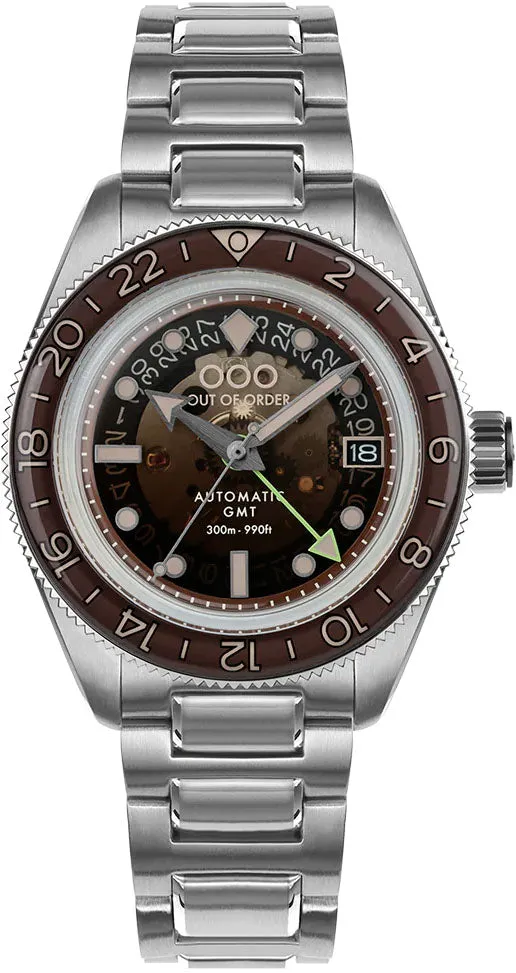 Out Of Order Shaker Cuba Libre Automatic GMT Limited Edition Watch sold by C.W. Sellors
