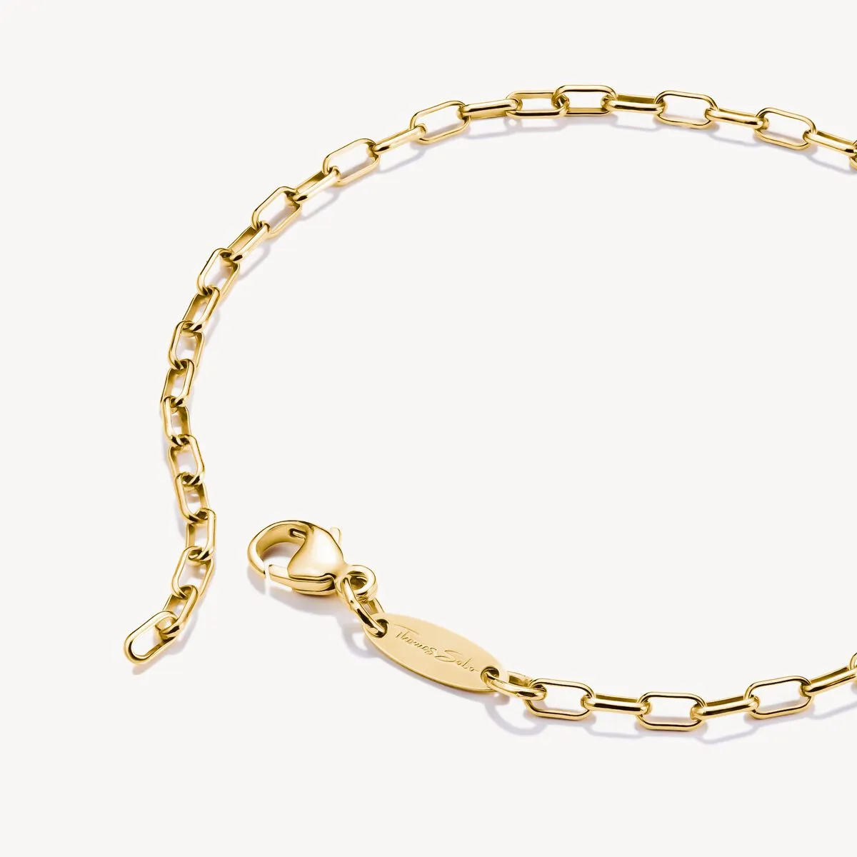 Thomas Sabo Gold Plated Paperclip Bracelet sold by C.W. Sellors product image thumbnail 2