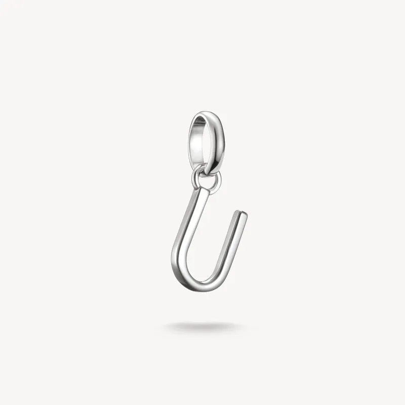 Thomas Sabo Sterling Silver Letter U Connect Charm sold by C.W. Sellors