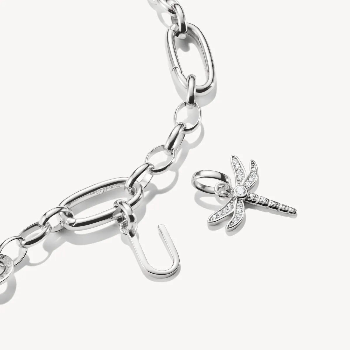 Thomas Sabo Sterling Silver Letter U Connect Charm sold by C.W. Sellors product image thumbnail 2