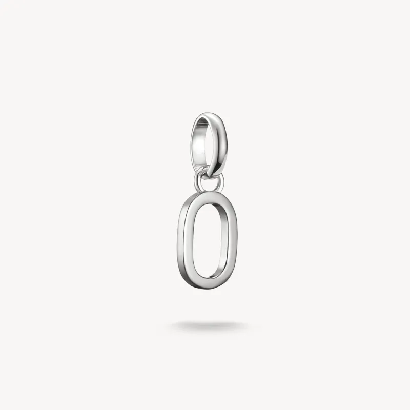 Thomas Sabo Sterling Silver Letter O Connect Charm sold by C.W. Sellors