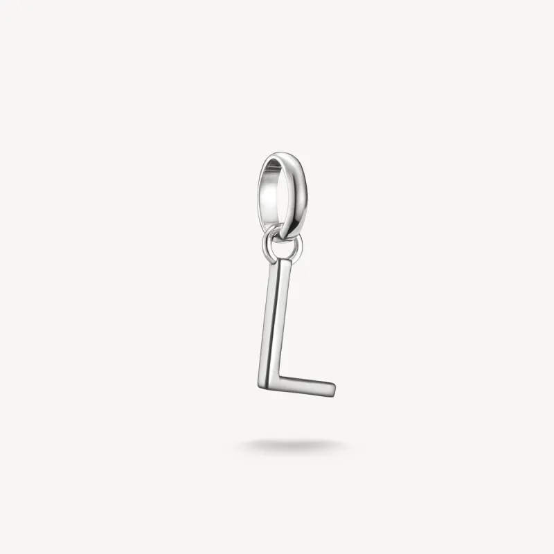 Thomas Sabo Sterling Silver Letter L Connect Charm sold by C.W. Sellors