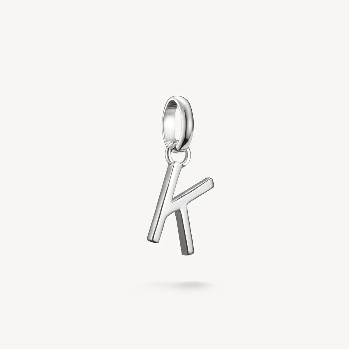 Thomas Sabo Sterling Silver Letter K Connect Charm sold by C.W. Sellors