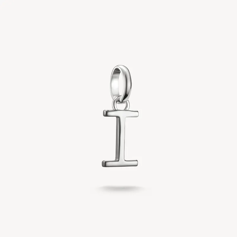 Thomas Sabo Sterling Silver Letter I Connect Charm sold by C.W. Sellors