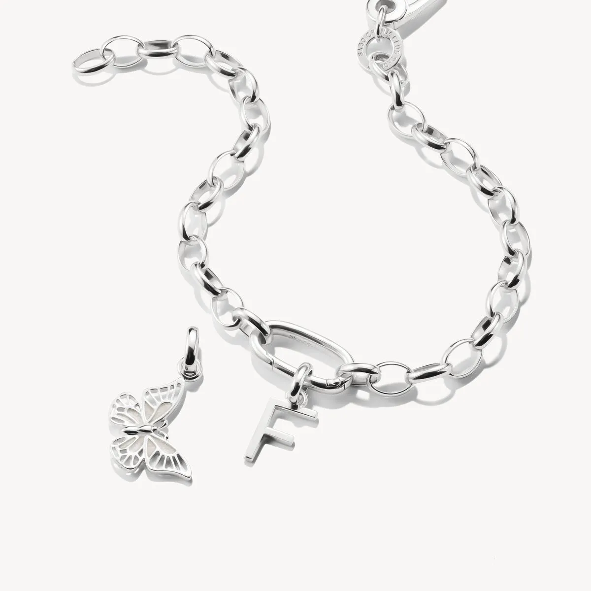 Thomas Sabo Sterling Silver Letter F Connect Charm sold by C.W. Sellors product image thumbnail 2