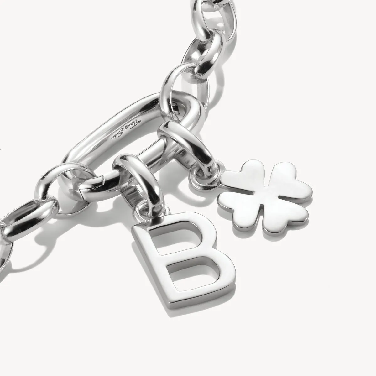 Thomas Sabo Sterling Silver Letter B Connect Charm sold by C.W. Sellors product image thumbnail 2