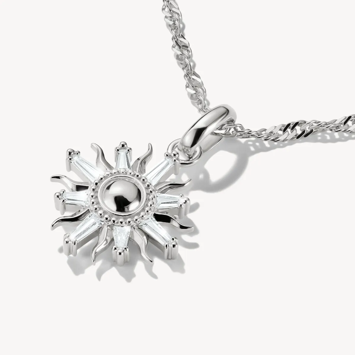 Thomas Sabo Sterling Silver White Zirconia Sun Connect Charm sold by C.W. Sellors product image thumbnail 2