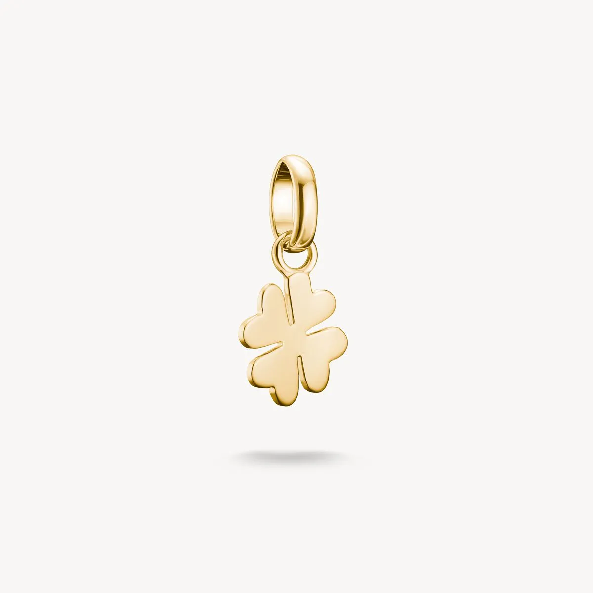 Thomas Sabo 18ct Gold Plated Lucky Clover Connect Charm sold by C.W. Sellors