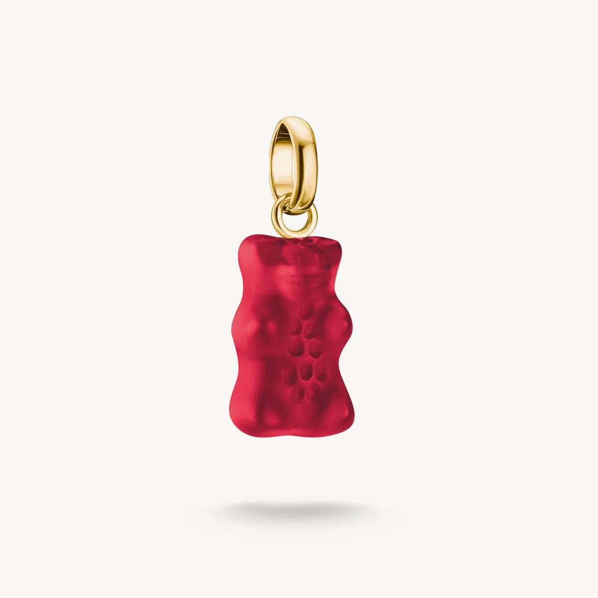 Thomas Sabo 18ct Gold Plated Red Haribo Bear Connect Charm sold by C.W. Sellors