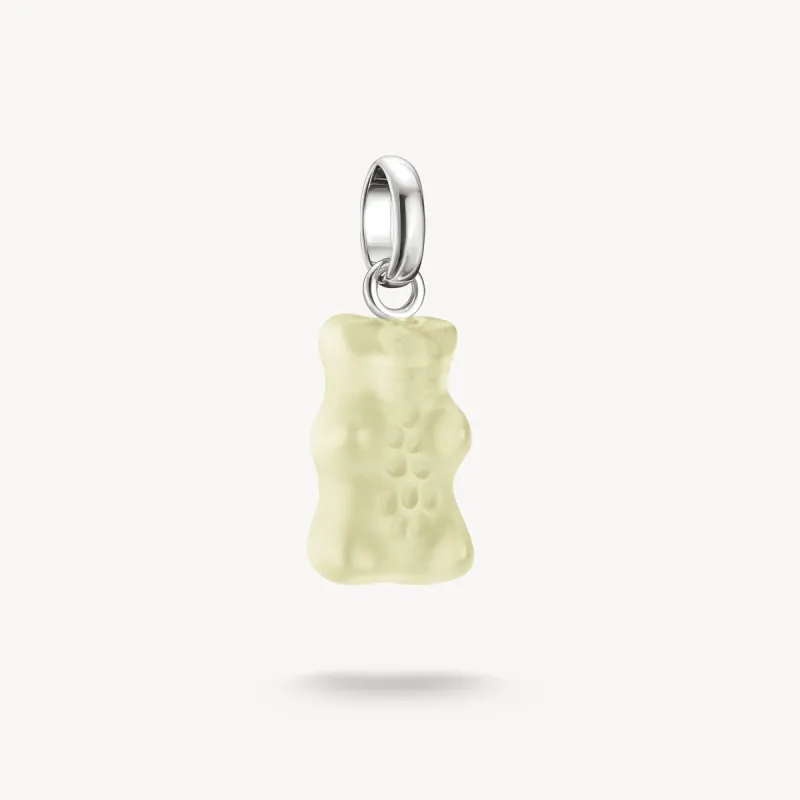 Thomas Sabo Sterling Silver White Haribo Bear Connect Charm made by Thomas Sabo