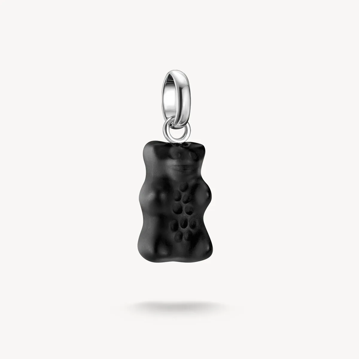Thomas Sabo Sterling Silver Black Haribo Bear Connect Charm sold by C.W. Sellors
