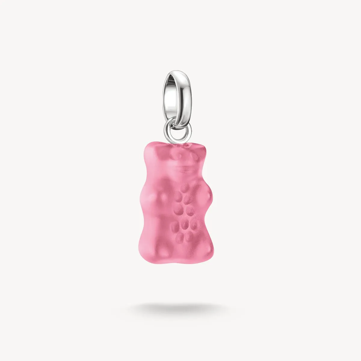 Thomas Sabo Sterling Silver Pink Haribo Bear Connect Charm sold by C.W. Sellors