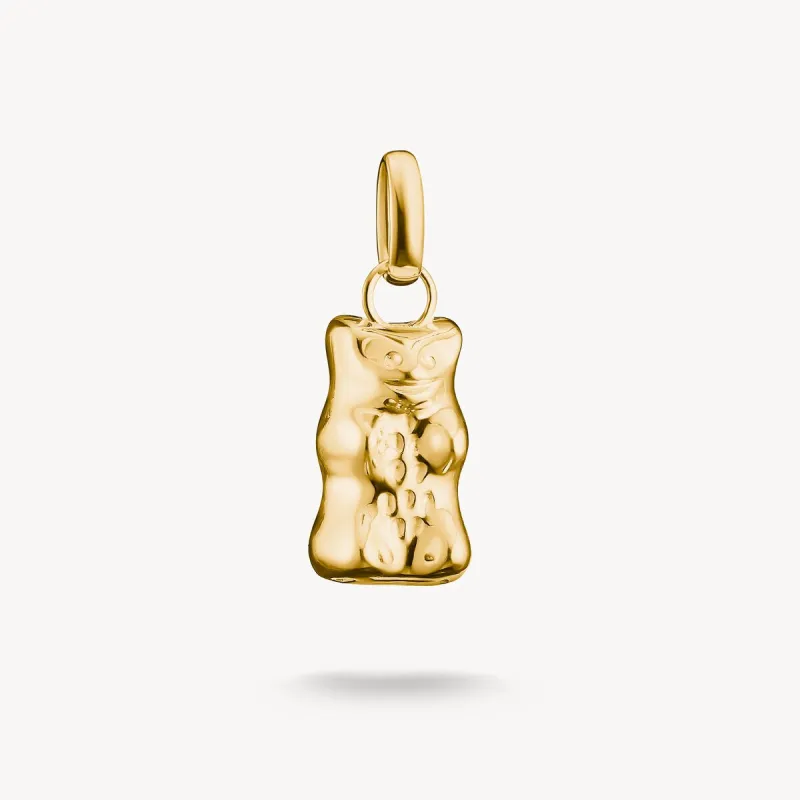 Thomas Sabo 18ct Yellow Gold Plated Haribo Bear Connect Charm made by Thomas Sabo