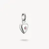 Thomas Sabo Sterling Silver Lab Grown Ruby Heart With Star Connect Charm sold by C.W. Sellors