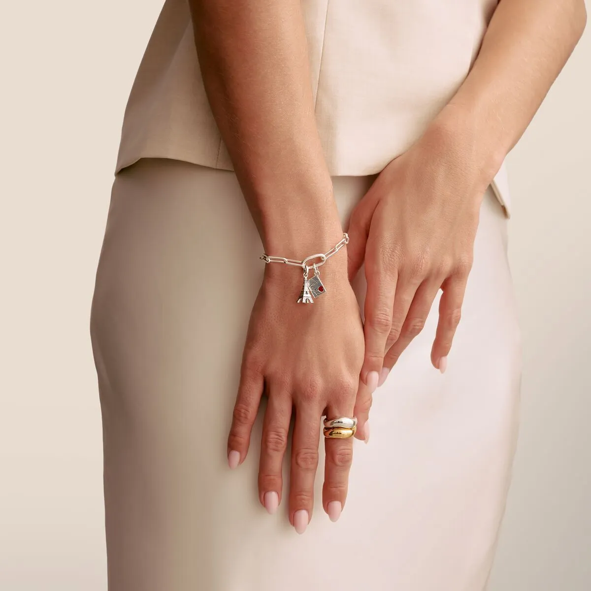 Thomas Sabo Sterling Silver Love Letter Connect Charm sold by C.W. Sellors product image thumbnail 3