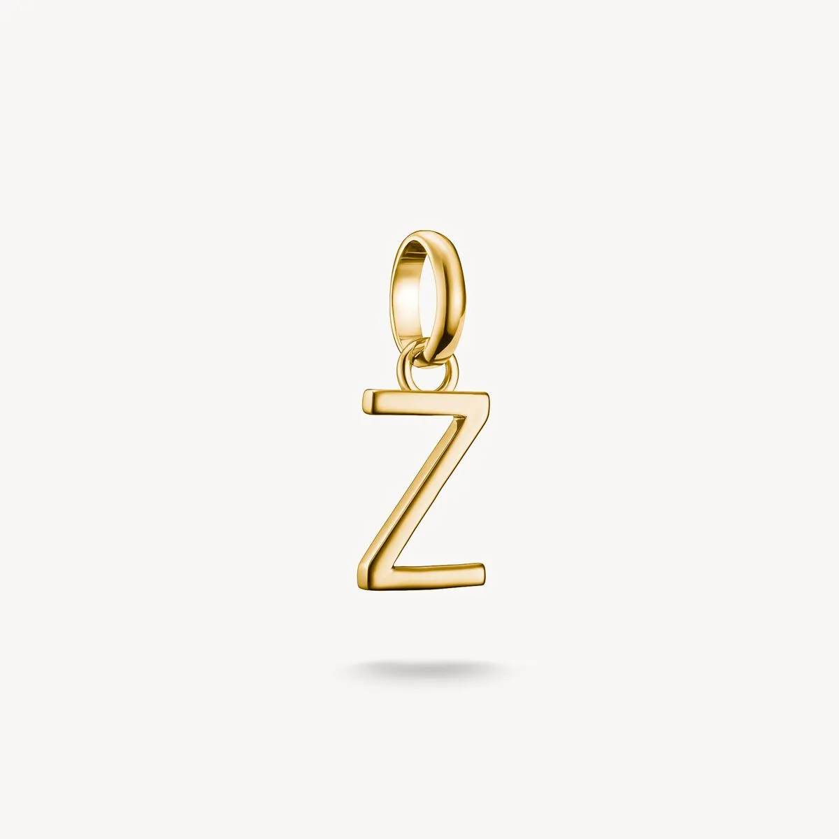 Thomas Sabo Gold Plated Letter Z Connect Charm sold by C.W. Sellors