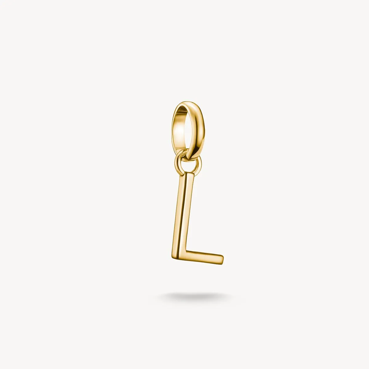 Thomas Sabo Gold Plated Letter L Connect Charm sold by C.W. Sellors