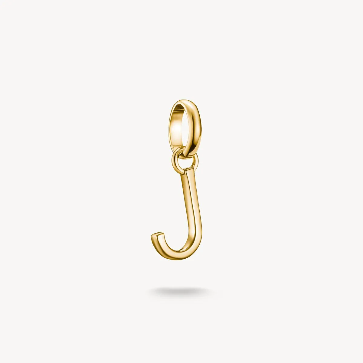 Thomas Sabo Gold Plated Letter J Connect Charm sold by C.W. Sellors