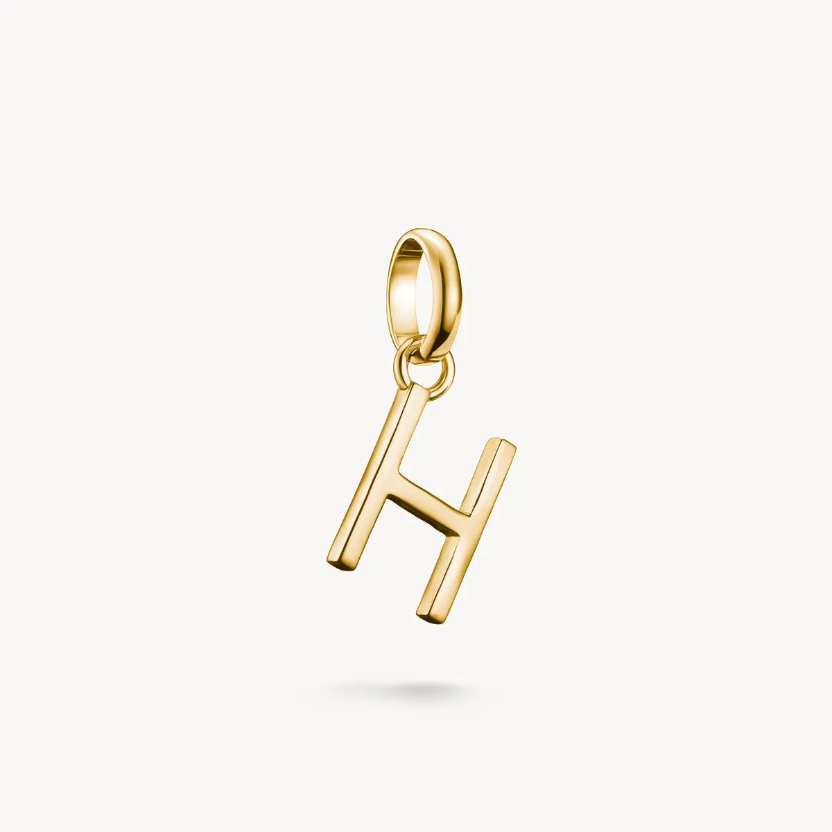 Thomas Sabo Gold Plated Letter H Connect Charm sold by C.W. Sellors
