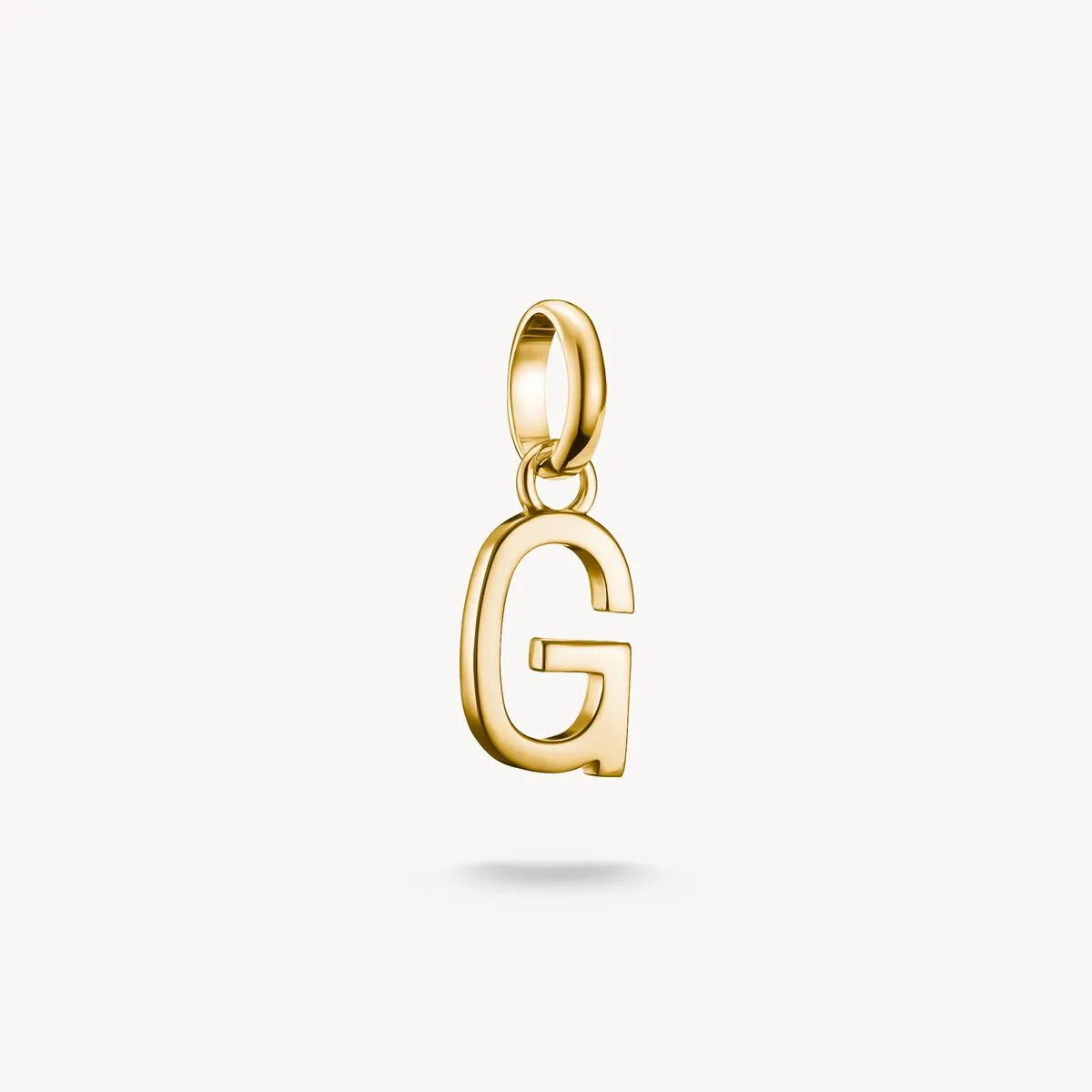 Thomas Sabo Gold Plated Letter G Connect Charm sold by C.W. Sellors
