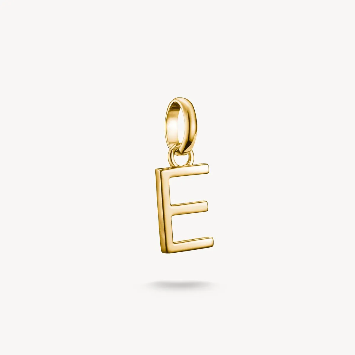 Thomas Sabo Gold Plated Letter E Connect Charm sold by C.W. Sellors