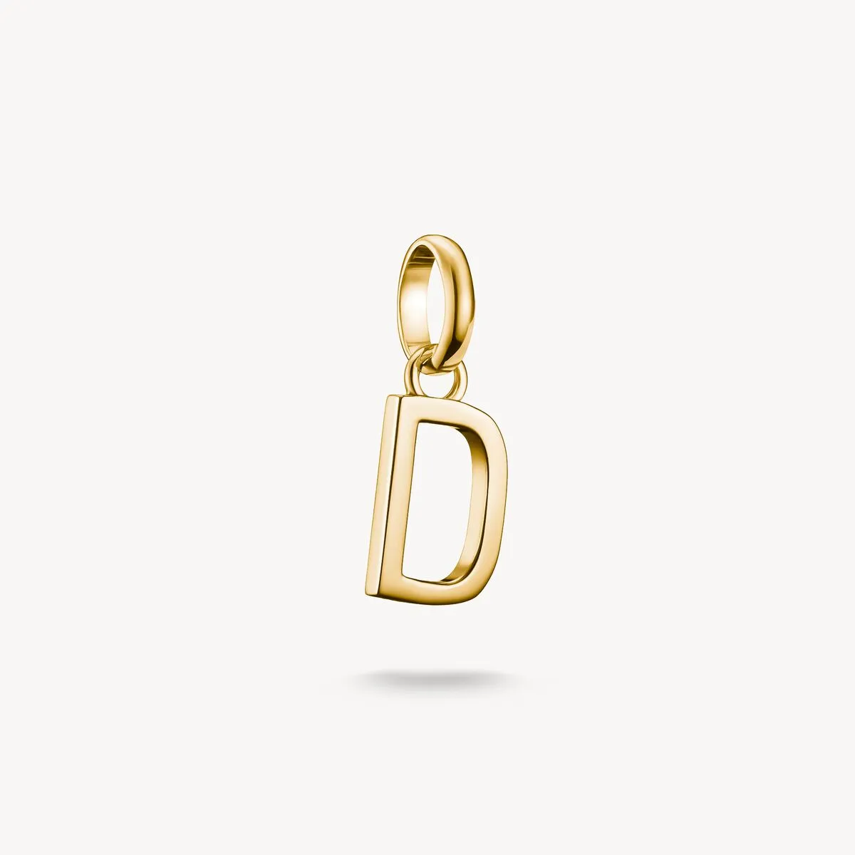 Thomas Sabo Gold Plated Letter D Connect Charm sold by C.W. Sellors
