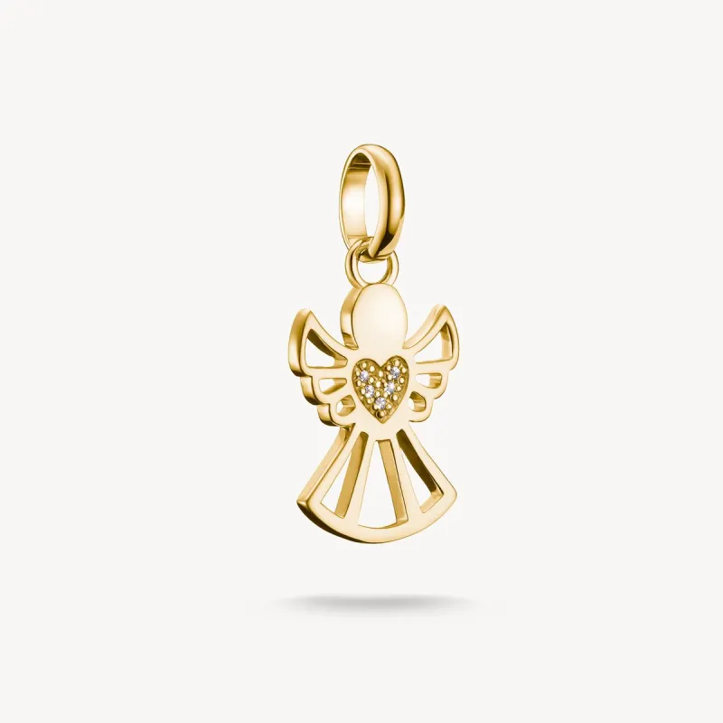 Thomas Sabo Gold Plated Guardian of Love Connect Charm sold by C.W. Sellors