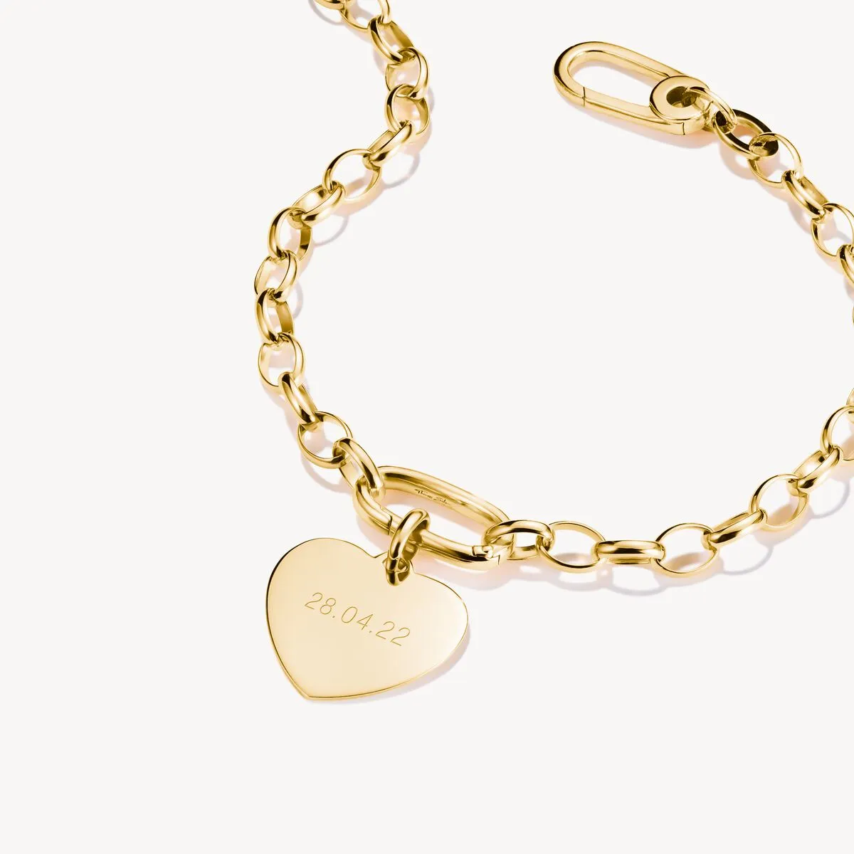 Thomas Sabo Gold Plated Large Heart Connect Charm sold by C.W. Sellors product image thumbnail 2