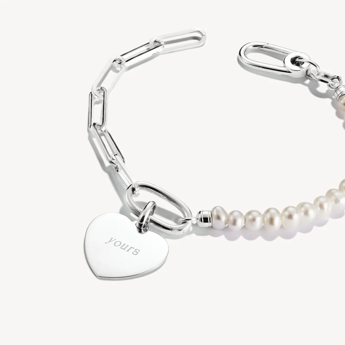 Thomas Sabo Sterling Silver Large Heart Connect Charm sold by C.W. Sellors product image thumbnail 2