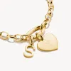 Thomas Sabo Gold Plated Heart Connect Charm sold by C.W. Sellors