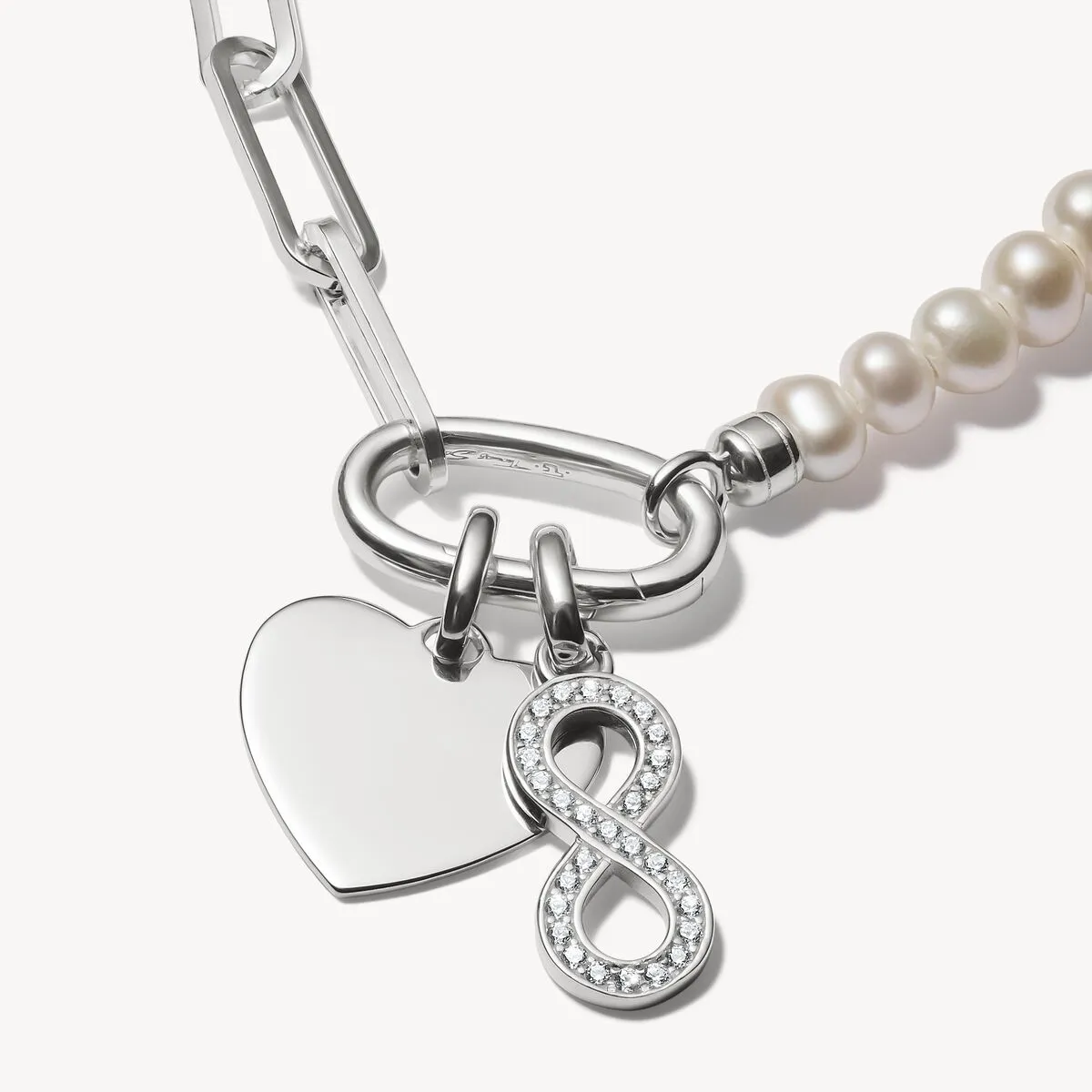 Thomas Sabo Sterling Silver Heart Connect Charm sold by C.W. Sellors product image thumbnail 3