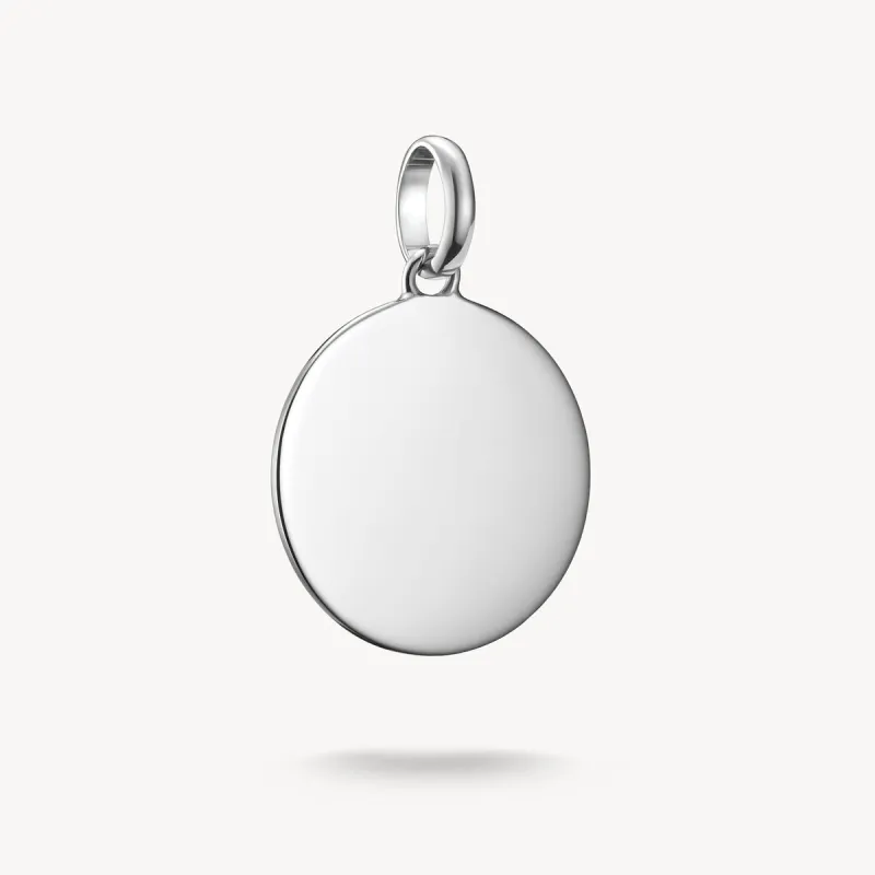 Thomas Sabo Sterling Silver Large Coin Connect Charm sold by C.W. Sellors