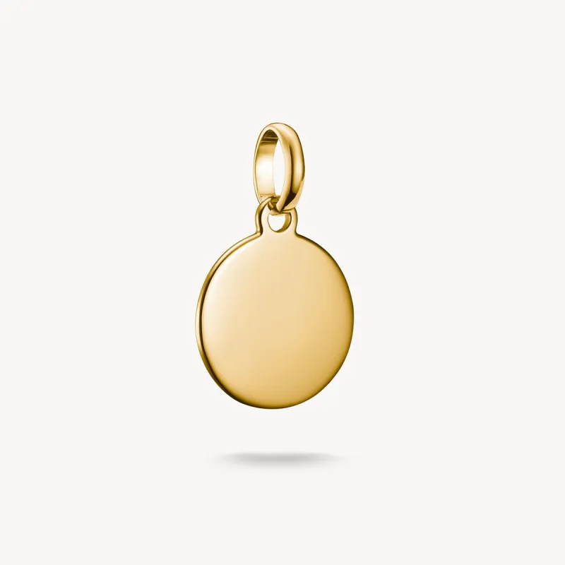 Thomas Sabo Gold Plated Coin Connect Charm sold by C.W. Sellors