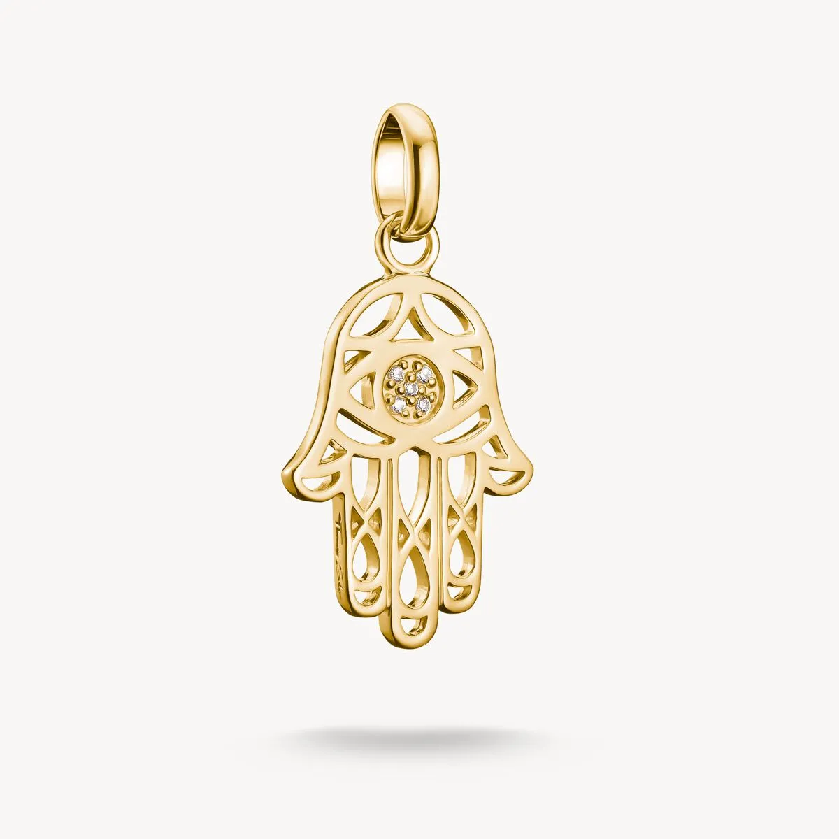 Thomas Sabo Gold Plated Hamsa Connect Charm sold by C.W. Sellors