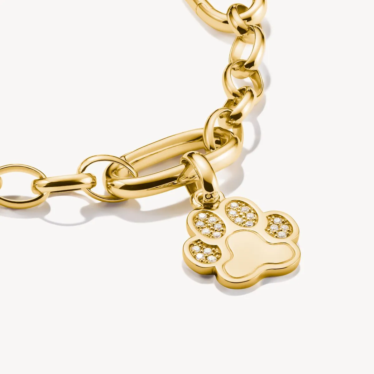 Thomas Sabo Gold Plated White Zirconia Connect Charm sold by C.W. Sellors product image thumbnail 2