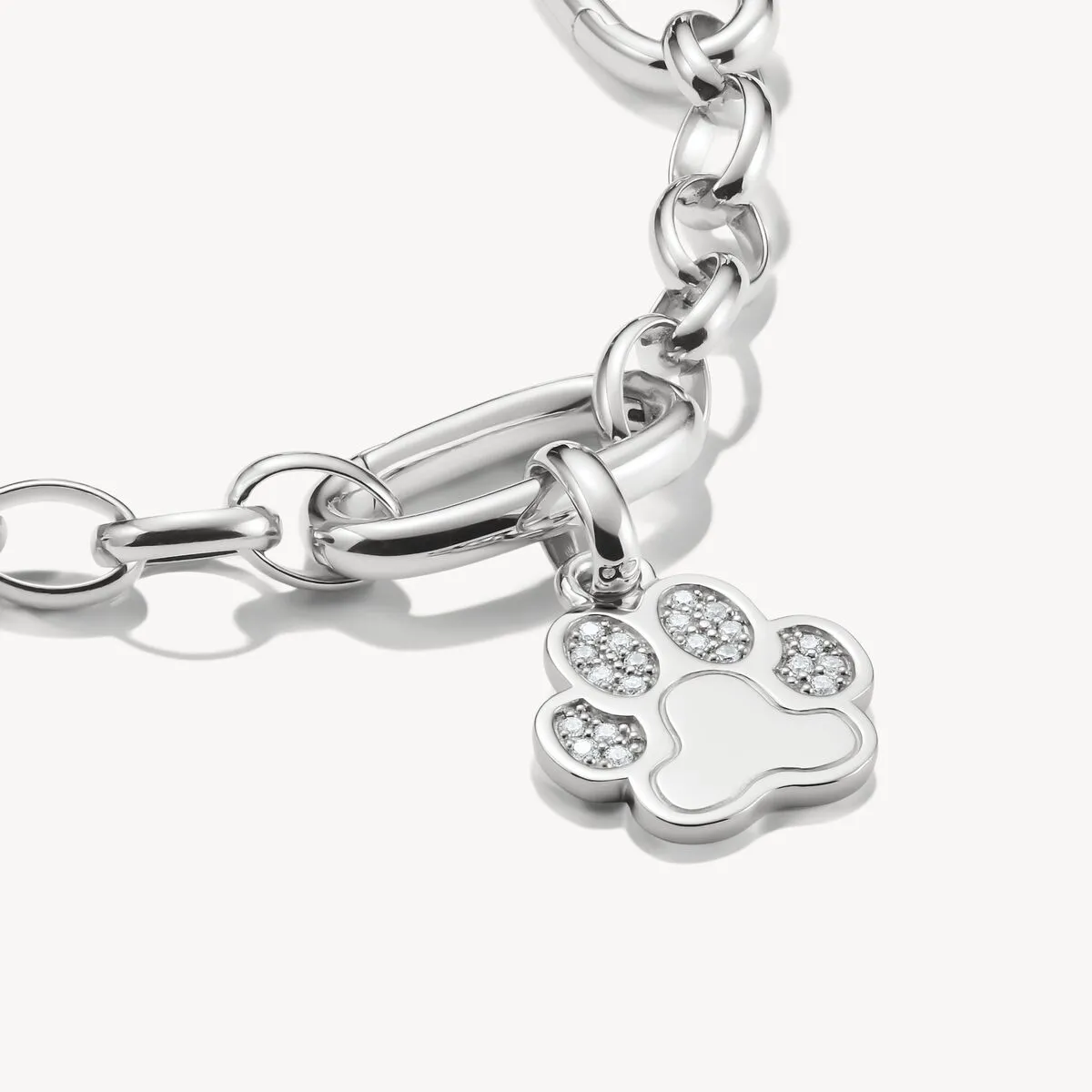 Thomas Sabo Sterling Silver White Zirconia Connect Charm sold by C.W. Sellors product image thumbnail 2