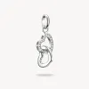 Thomas Sabo Sterling Silver Intertwined Hearts Connect Charm sold by C.W. Sellors
