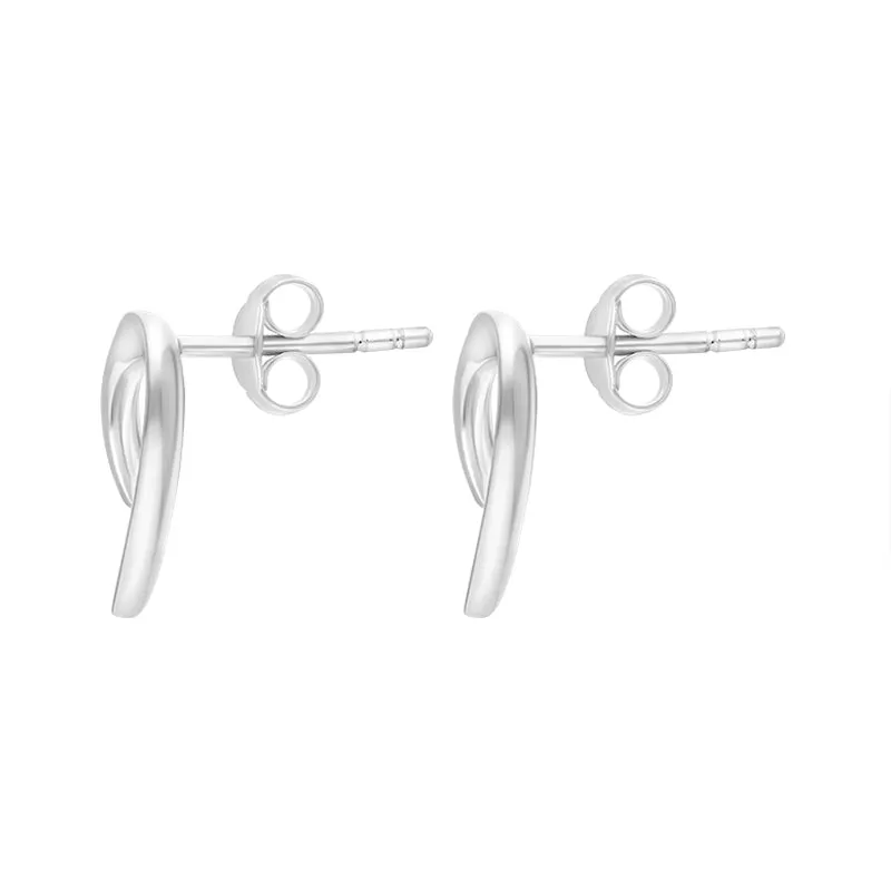 Sterling Silver Heart Spike Earrings D sold by C.W. Sellors product image thumbnail 2