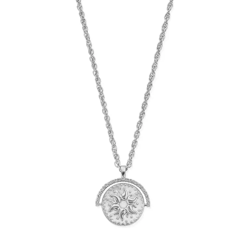 ChloBo Sterling Silver Renewal Spinner Necklace sold by C.W. Sellors