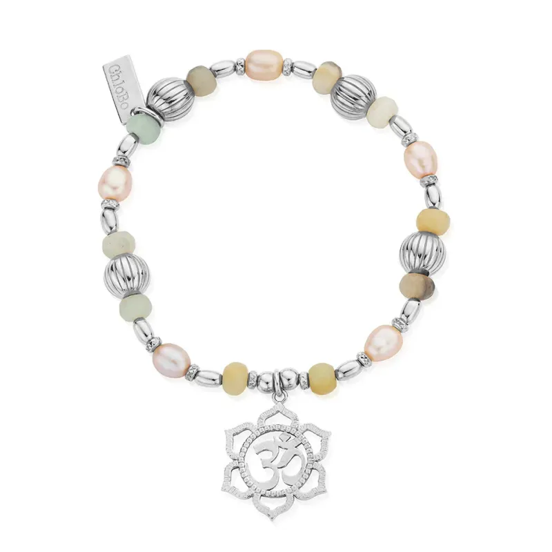 ChloBo Sterling Silver Divine Lotus Bracelet sold by C.W. Sellors