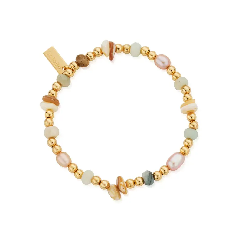 ChloBo Gold Plated Radiant Luck Bracelet sold by C.W. Sellors