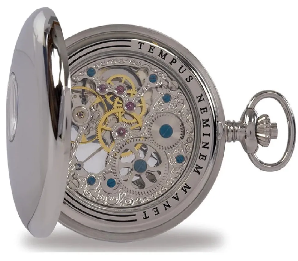 Rapport Pocket Watch Mechanical Half Hunter Silver Tone sold by C.W. Sellors